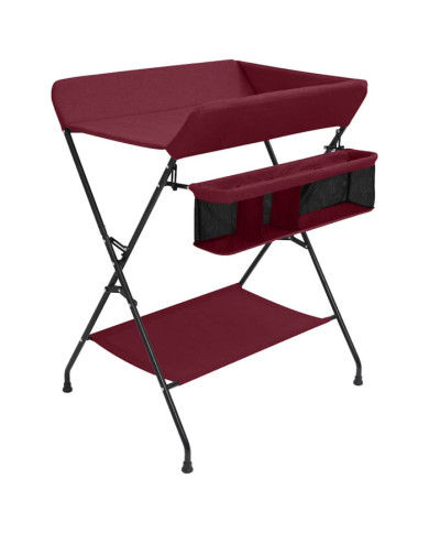 Table à langer Rouge Fer | Mobilier & Déco