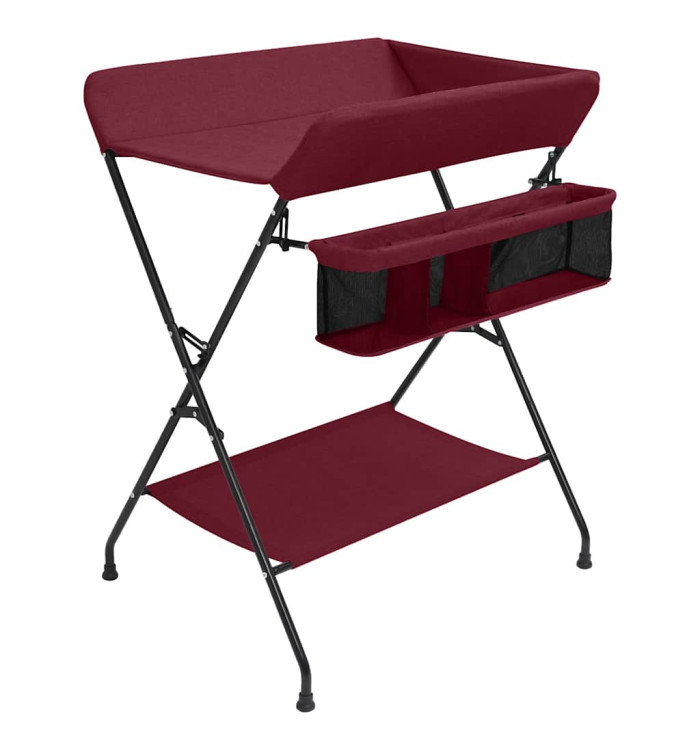 Table à langer Rouge Fer | Mobilier & Déco