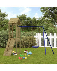 Aire de jeux d'extérieur bois de pin imprégné | Mobilier & Déco