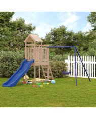 Aire de jeux d'extérieur bois de pin massif | Mobilier & Déco