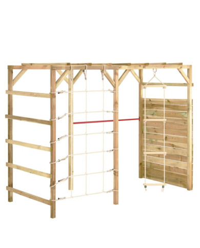 Cadre d'escalade 240x100x170 cm Bois de pin imprégné | Mobilier & Déco