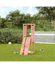 Maisonnette de jeu avec mur d'escalade bois massif Douglas | Mobilier & Déco