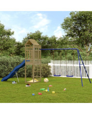 Aire de jeux d'extérieur bois de pin imprégné | Mobilier & Déco