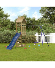 Aire de jeux d'extérieur bois de pin imprégné | Mobilier & Déco