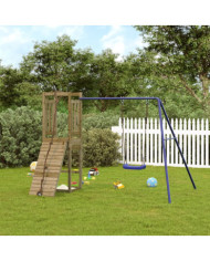Aire de jeux d'extérieur bois de pin imprégné | Mobilier & Déco