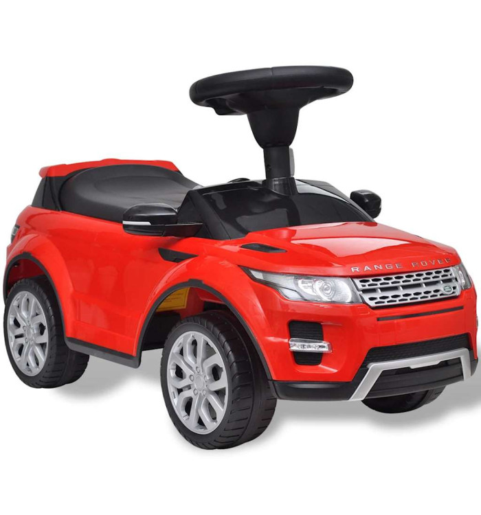 Voiture à chevaucher jouet avec musique Land Rover 348 Rouge | Mobilier & Déco