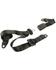 Carpoint Ceinture de sécurité à 3 points statique Noir | Mobilier & Déco