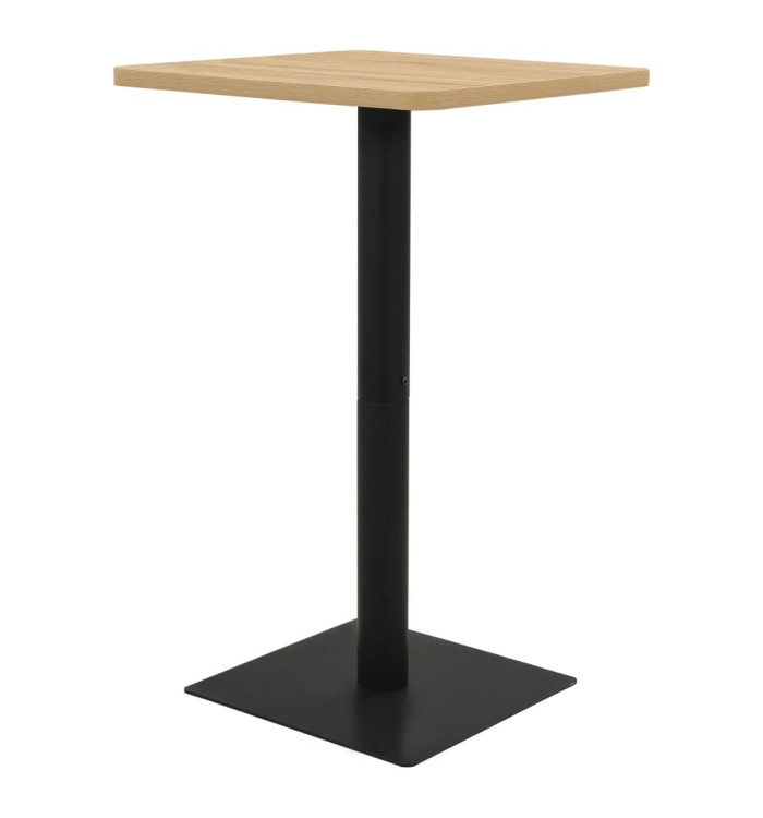 Table de bistro Couleur chêne 78,5x78,5x107 cm | Mobilier & Déco