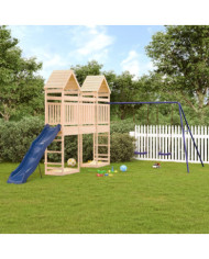Aire de jeux d'extérieur bois de pin massif | Mobilier & Déco