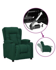 Fauteuil Vert foncé Tissu | Mobilier & Déco