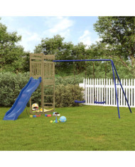 Aire de jeux d'extérieur bois de pin imprégné | Mobilier & Déco