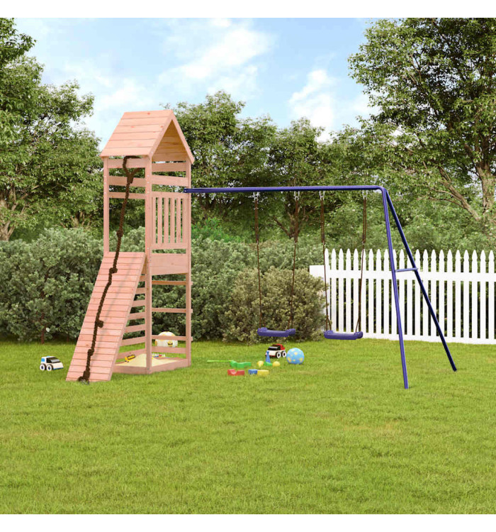 Aire de jeux d'extérieur bois massif de douglas | Mobilier & Déco