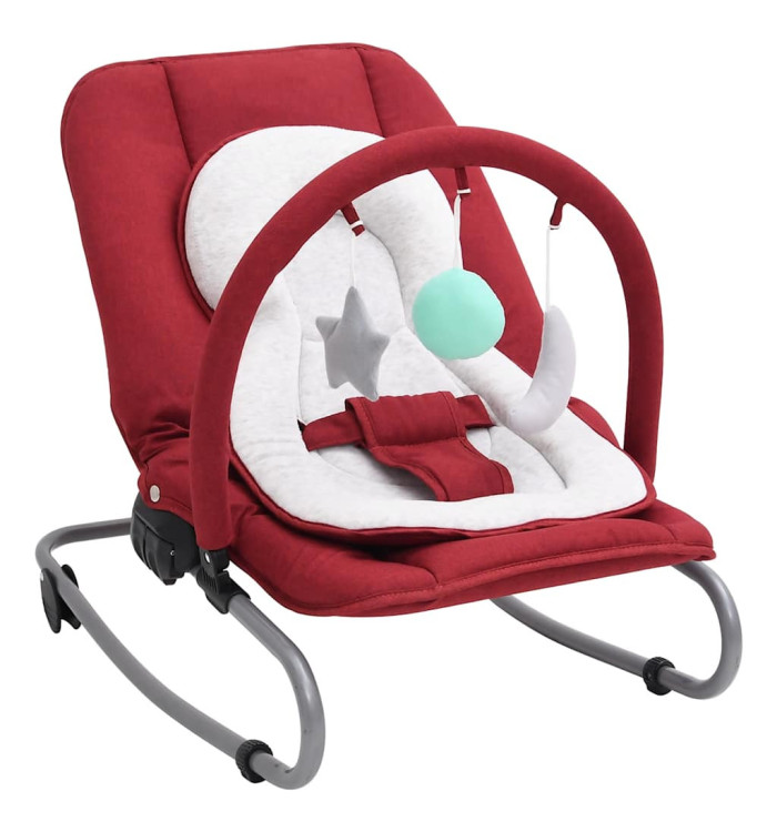 Transat pour bébé Rouge Acier | Mobilier & Déco