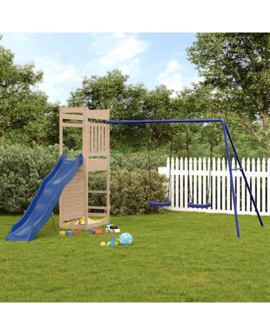 Aire de jeux d'extérieur bois de pin massif | Mobilier & Déco