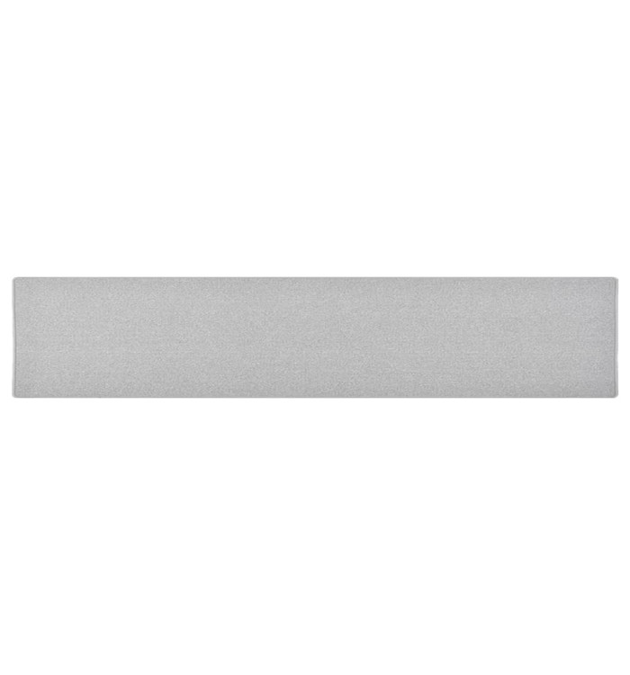 Tapis de couloir Gris clair 80x400 cm | Mobilier & Déco