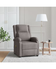 Fauteuil de massage Taupe Tissu | Mobilier & Déco