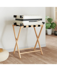 Porte-bagages 68,5x38x58 cm bambou | Mobilier & Déco
