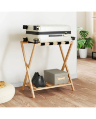 Porte-bagages 68x38x58 cm bambou | Mobilier & Déco