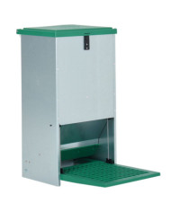 Mangeoire automatique pour volaille avec pédale 20 kg | Mobilier & Déco