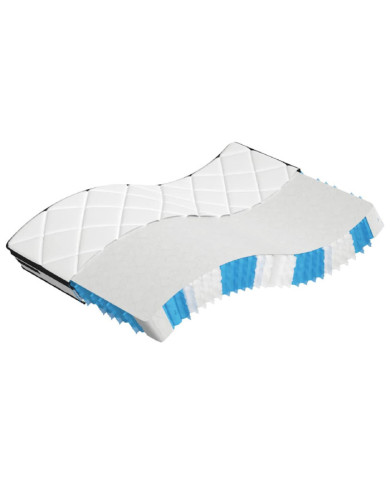 Matelas à ressorts ensachés moyen plus 140x200 cm | Mobilier & Déco