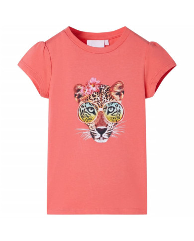 T-shirt pour enfants corail 140 | Mobilier & Déco
