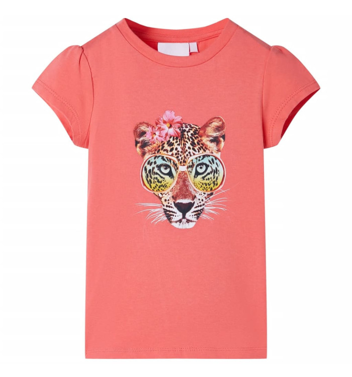 T-shirt pour enfants corail 140 | Mobilier & Déco