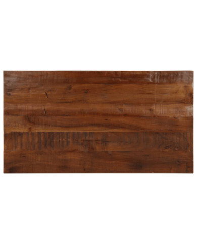 Dessus de table 110x50x2,5cm rectangulaire bois massif récupéré | Mobilier & Déco