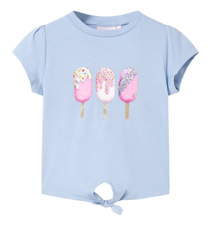 T-shirt pour enfants bleu 104 | Mobilier & Déco