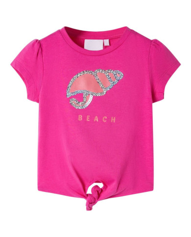 T-shirt pour enfants rose foncé 104 | Mobilier & Déco