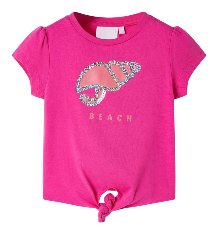 T-shirt pour enfants rose foncé 104 | Mobilier & Déco
