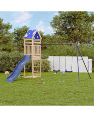 Aire de jeux d'extérieur bois de pin massif | Mobilier & Déco