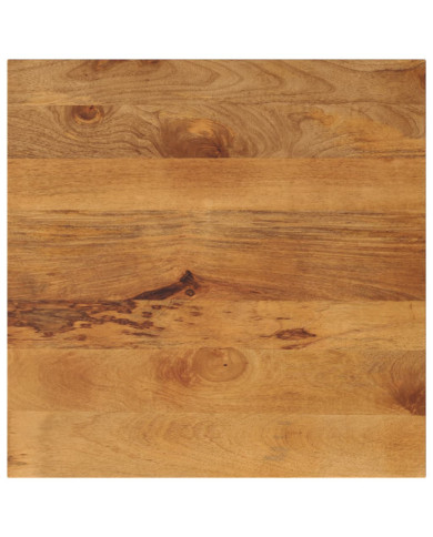 Dessus de table 70x70x3,8 cm carré bois massif manguier | Mobilier & Déco
