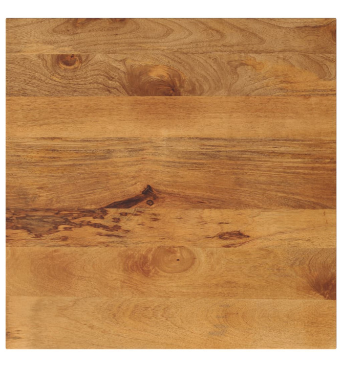 Dessus de table 70x70x3,8 cm carré bois massif manguier | Mobilier & Déco