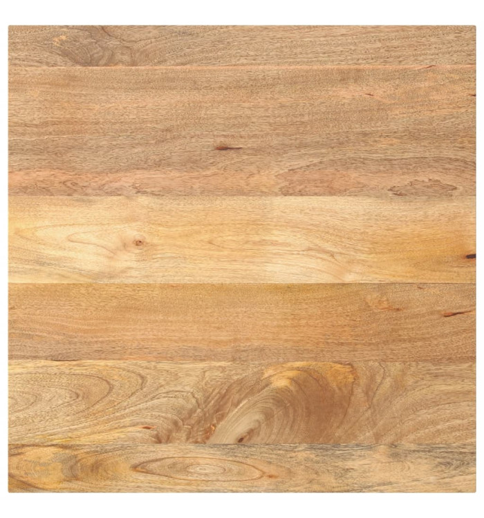 Dessus de table 80x80x2,5 cm carré bois massif de manguier | Mobilier & Déco