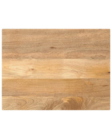 Dessus de table 80x60x2,5 cm rectangulaire bois massif manguier | Mobilier & Déco