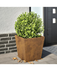 Jardinière 40x40x40 cm acier résistant aux intempéries | Mobilier & Déco