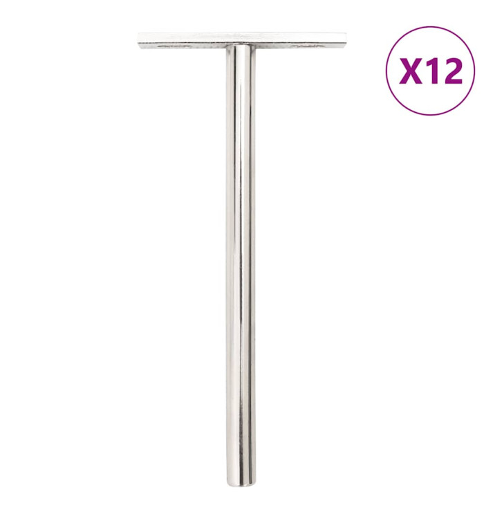 Supports d'étagères flottantes 12pcs invisible acier au carbone | Mobilier & Déco