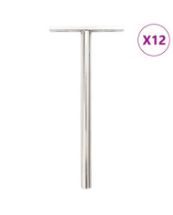 Supports d'étagères flottantes 12pcs invisible acier au carbone | Mobilier & Déco