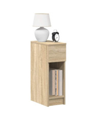 Tables de chevet avec tiroir 2 pcs chêne sonoma 20x36x60 cm | Mobilier & Déco