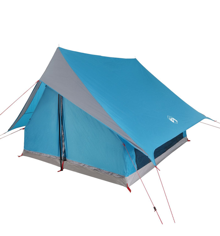 Tente de Camping A-Frame 5-Personnes Bleue Imperméable | Mobilier & Déco