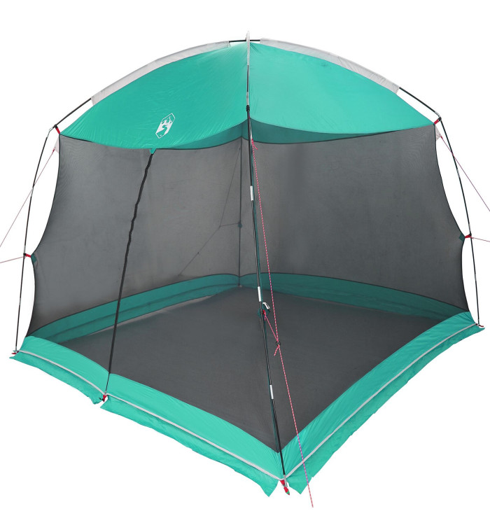Filet anti-moustiques de camping  avec porte vert pour 4 personnes imperméable | Mobilier & Déco