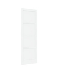 Porte Intérieure 'ORKDAL'Blanche 78x232x4 cm en Pin Massif | Mobilier & Déco