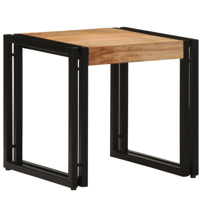 Table basse 40x50x38 cm en bois massif d'acacia | Mobilier & Déco