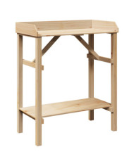 Table de rempotage de jardin 75x40x90 cm en bois de pin massif | Mobilier & Déco