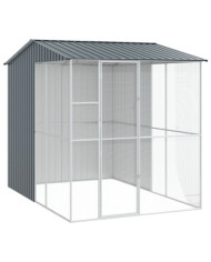 Aviary pour Oiseaux Anthracite 215x310x247 cm Acier | Mobilier & Déco