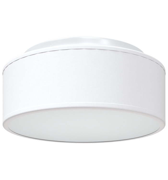 Lustres encastrés Blanc Ø 30 cm Tissu E27 | Mobilier & Déco