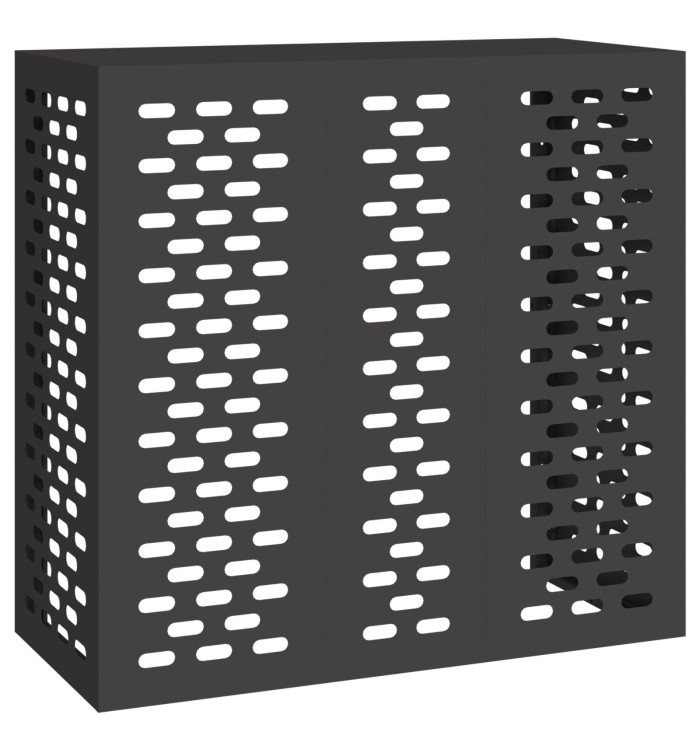 Housse de climatiseur - Noir, 110 x 50 x 105 cm | Mobilier & Déco