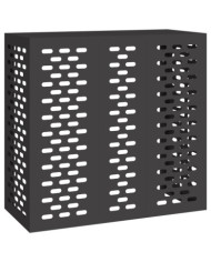Housse de climatiseur - Noir, 110 x 50 x 105 cm | Mobilier & Déco