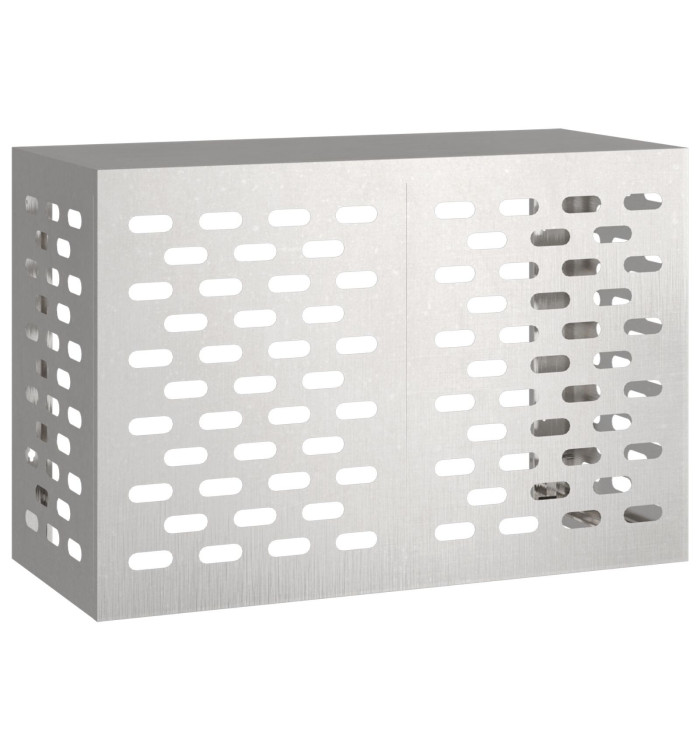 Housse de climatiseur 90x40x60 cm Acier inoxydable | Mobilier & Déco
