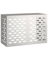 Housse de climatiseur 90x40x60 cm Acier inoxydable | Mobilier & Déco